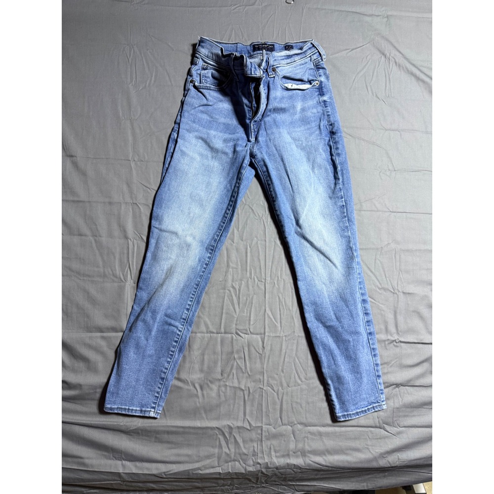 Lucky Brand Skinny Jeans Women 26 Blue Good Mid Rise Stretch Denim